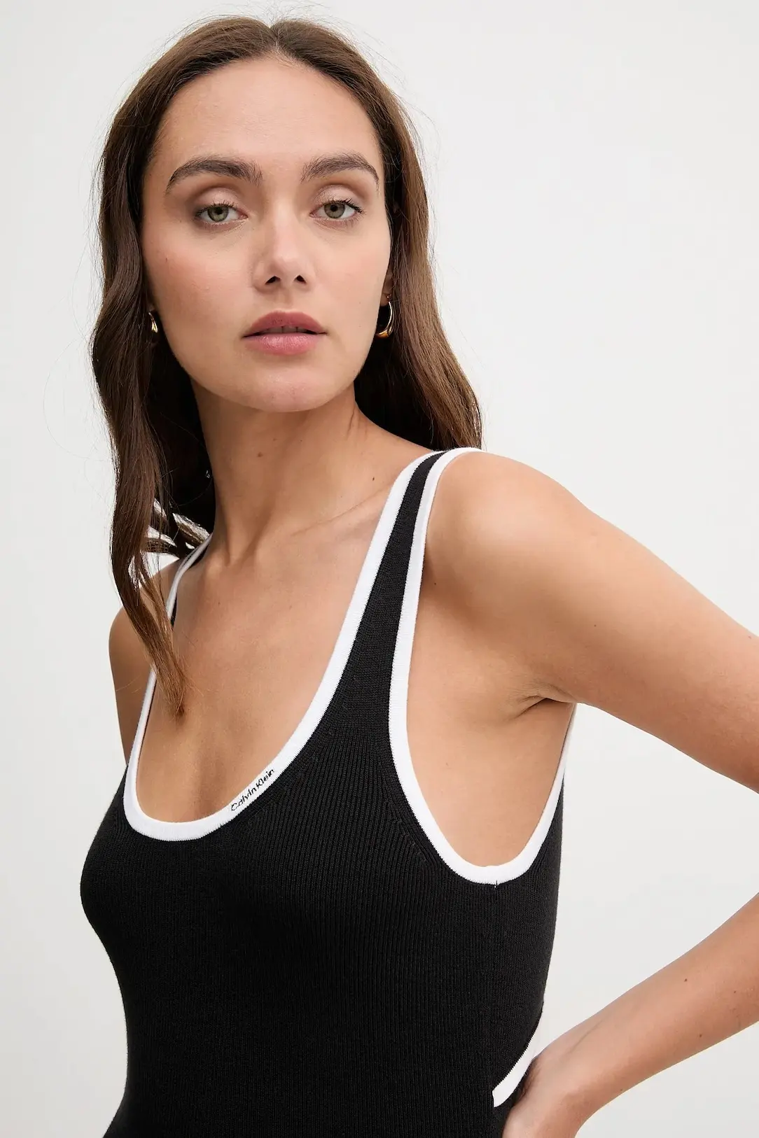 Платье миди женское