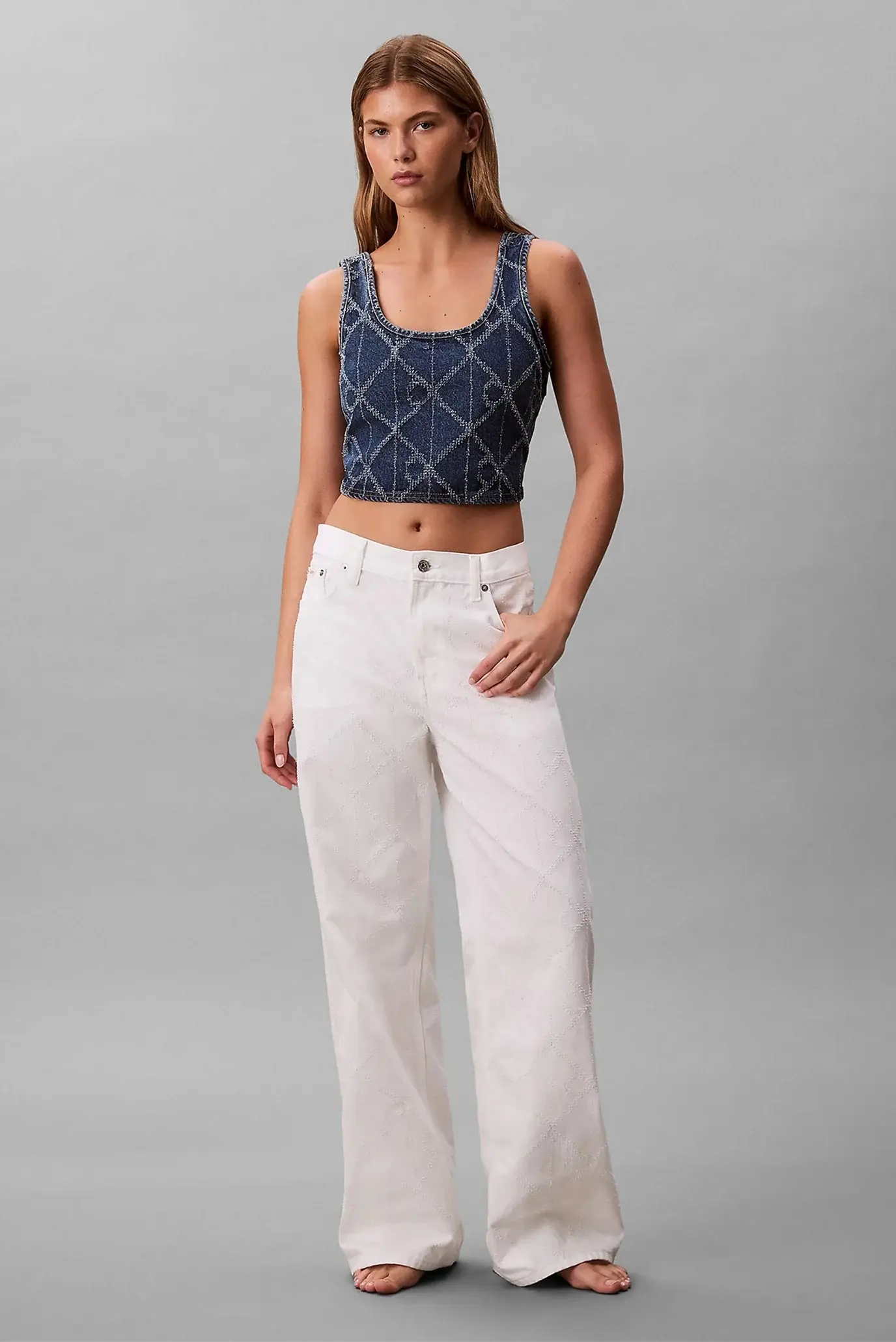 Джинсы прямые женские