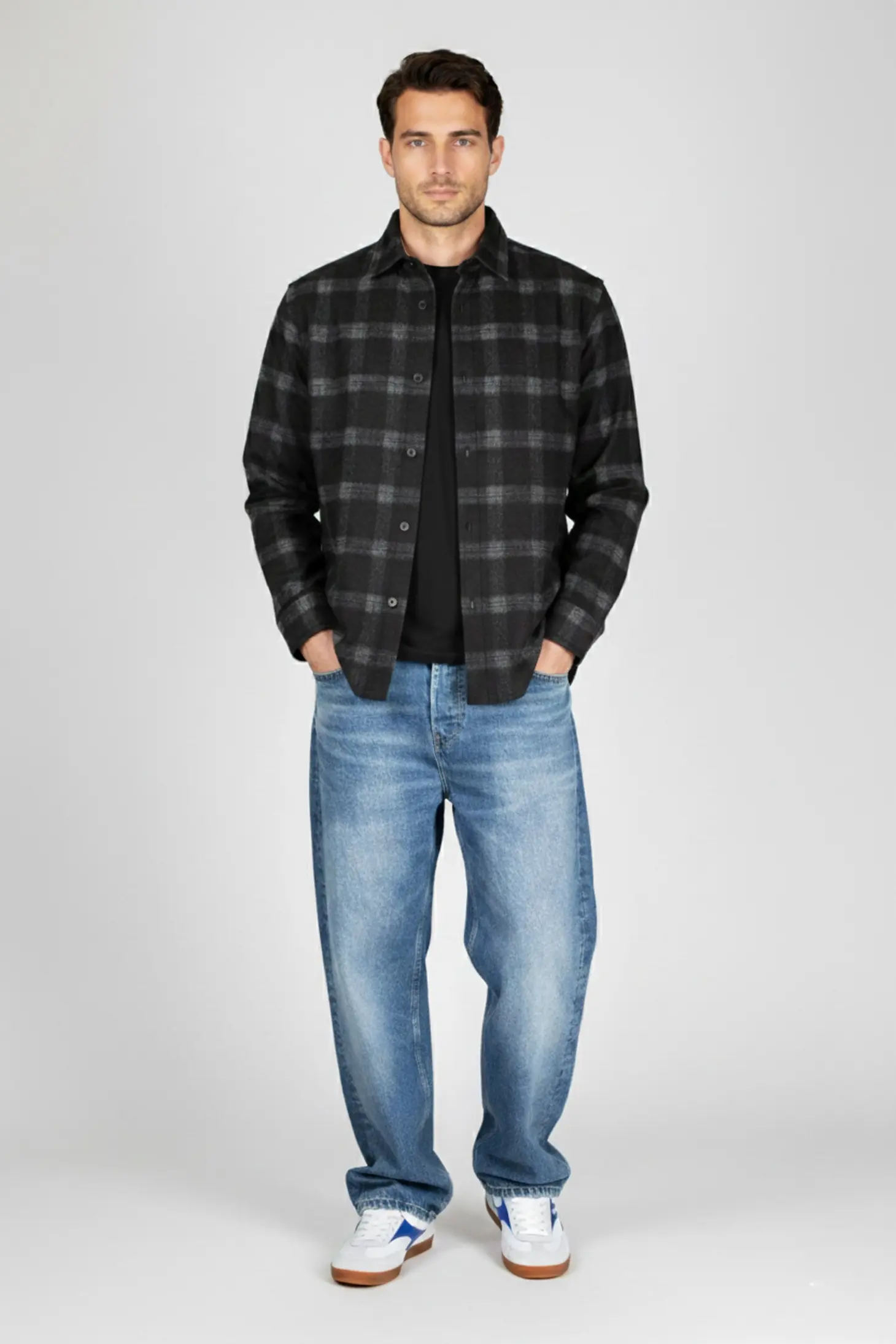 Рубашка прямая мужская