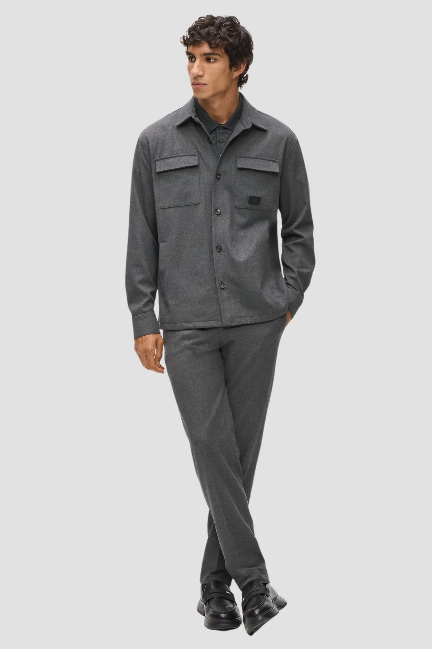 Рубашка прямая мужская