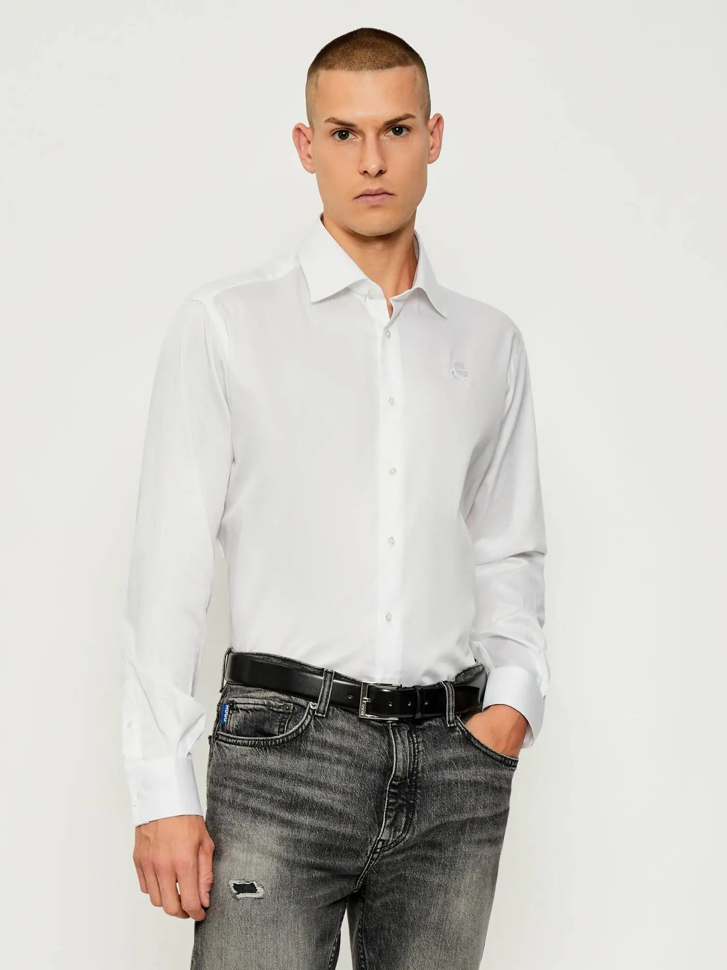 Рубашка прямая мужская