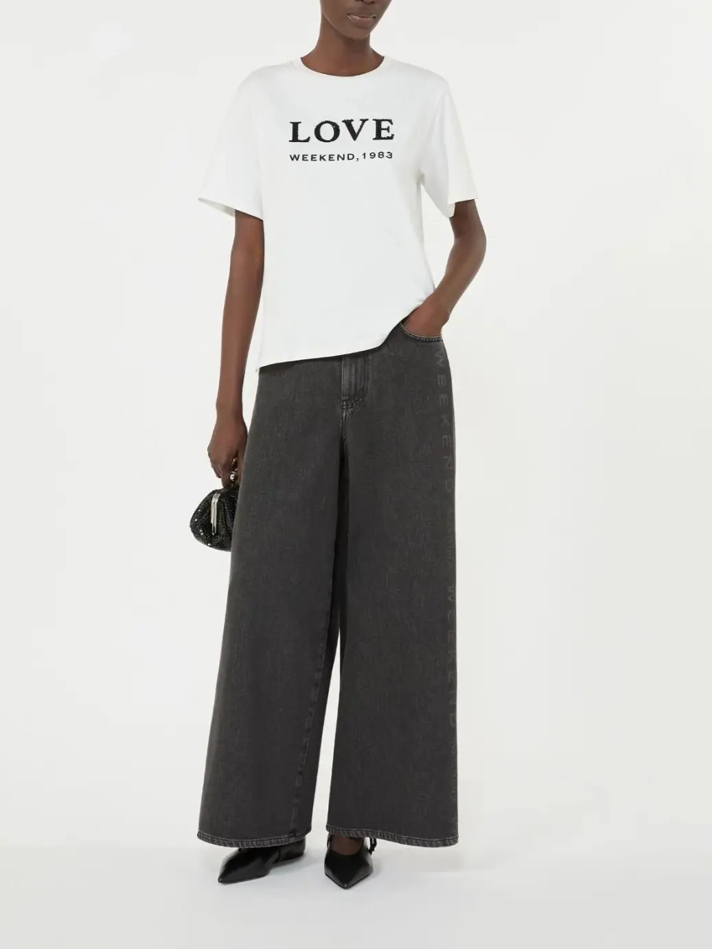 Джинсы широкие и клеш женские