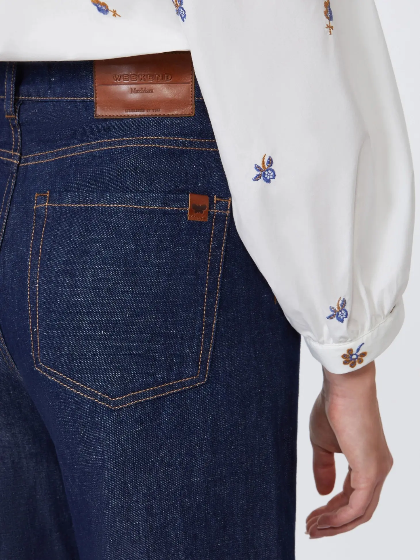 Джинсы широкие и клеш женские