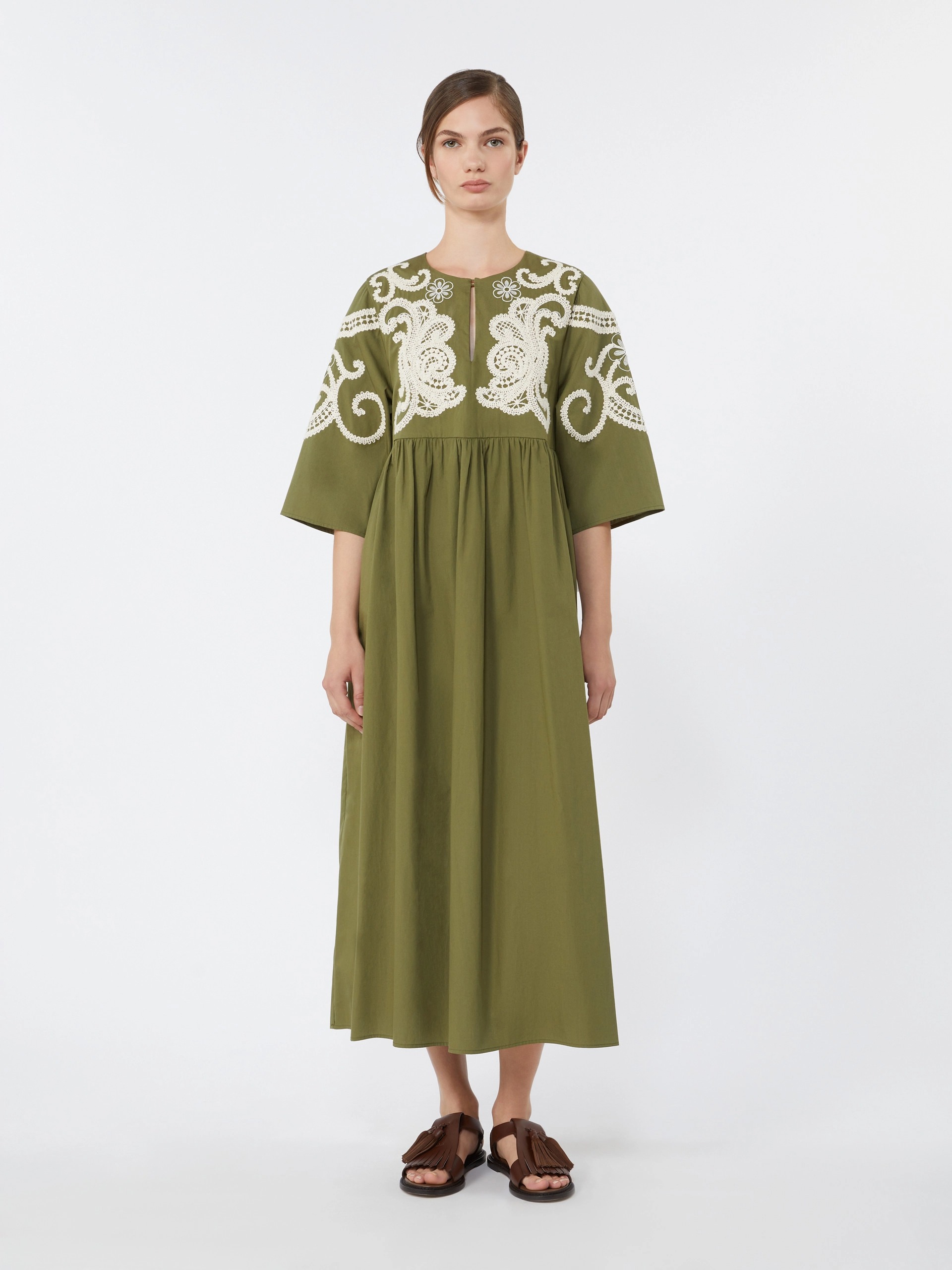 Платье макси женское