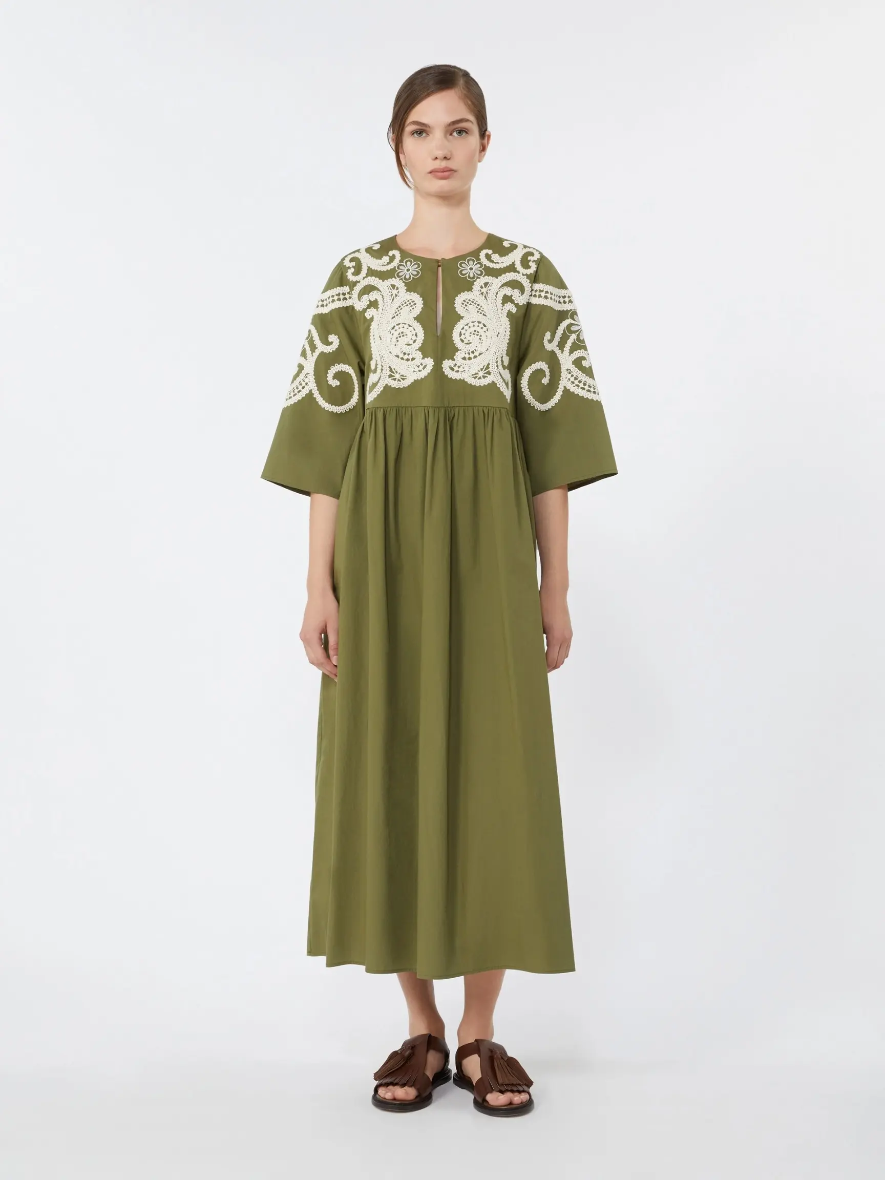 Платье макси женское