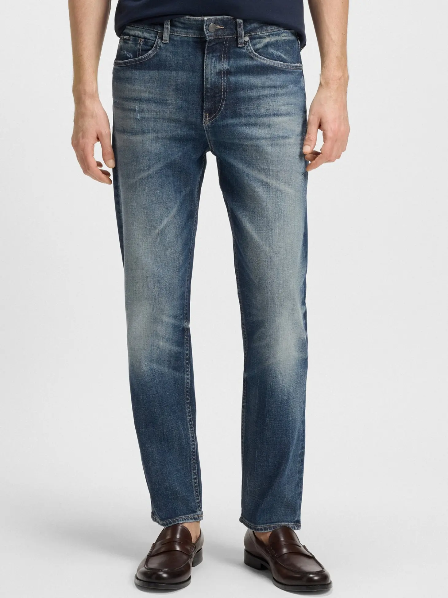 Джинсы прямые мужские