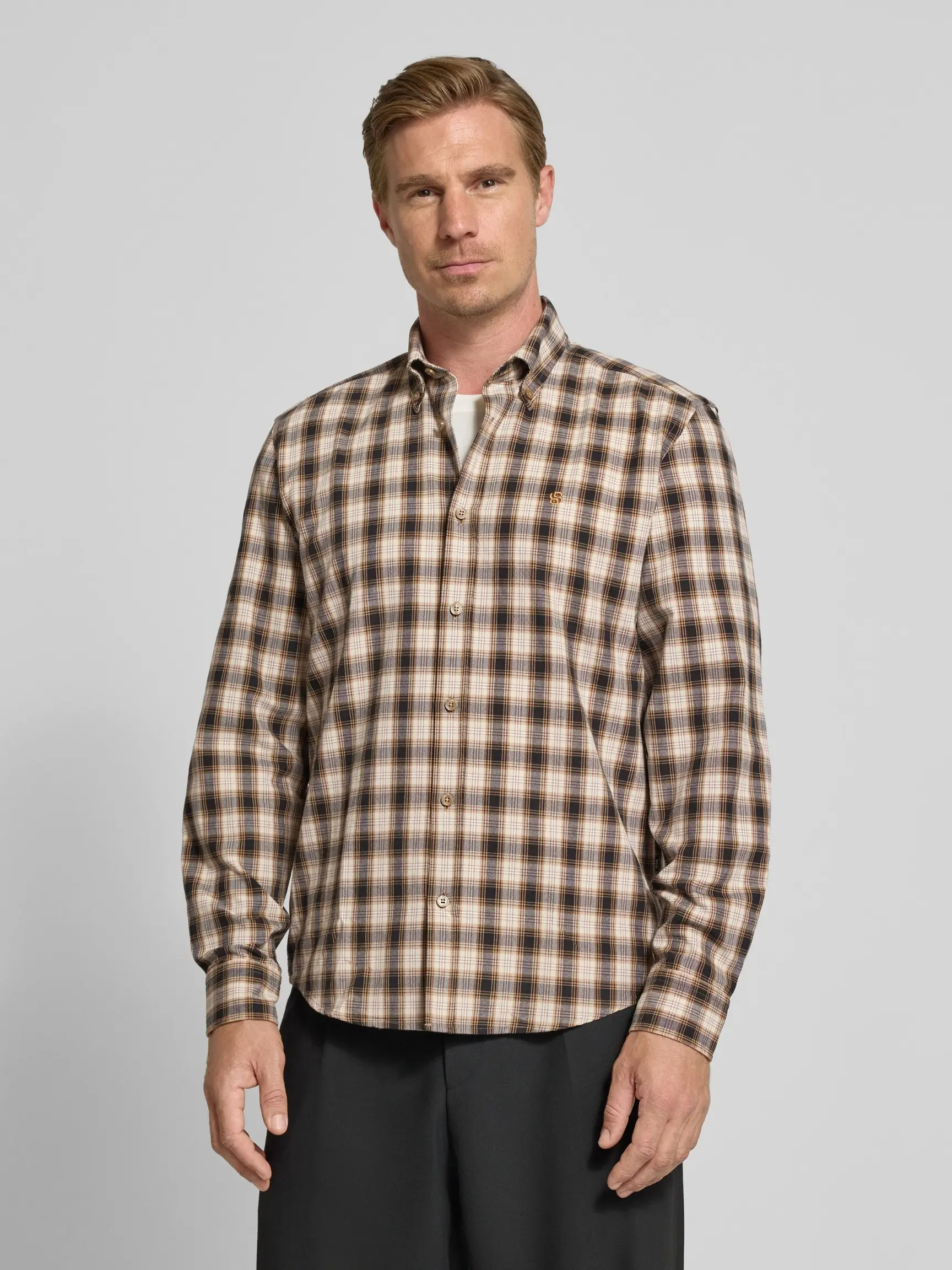 Рубашка прямая мужская