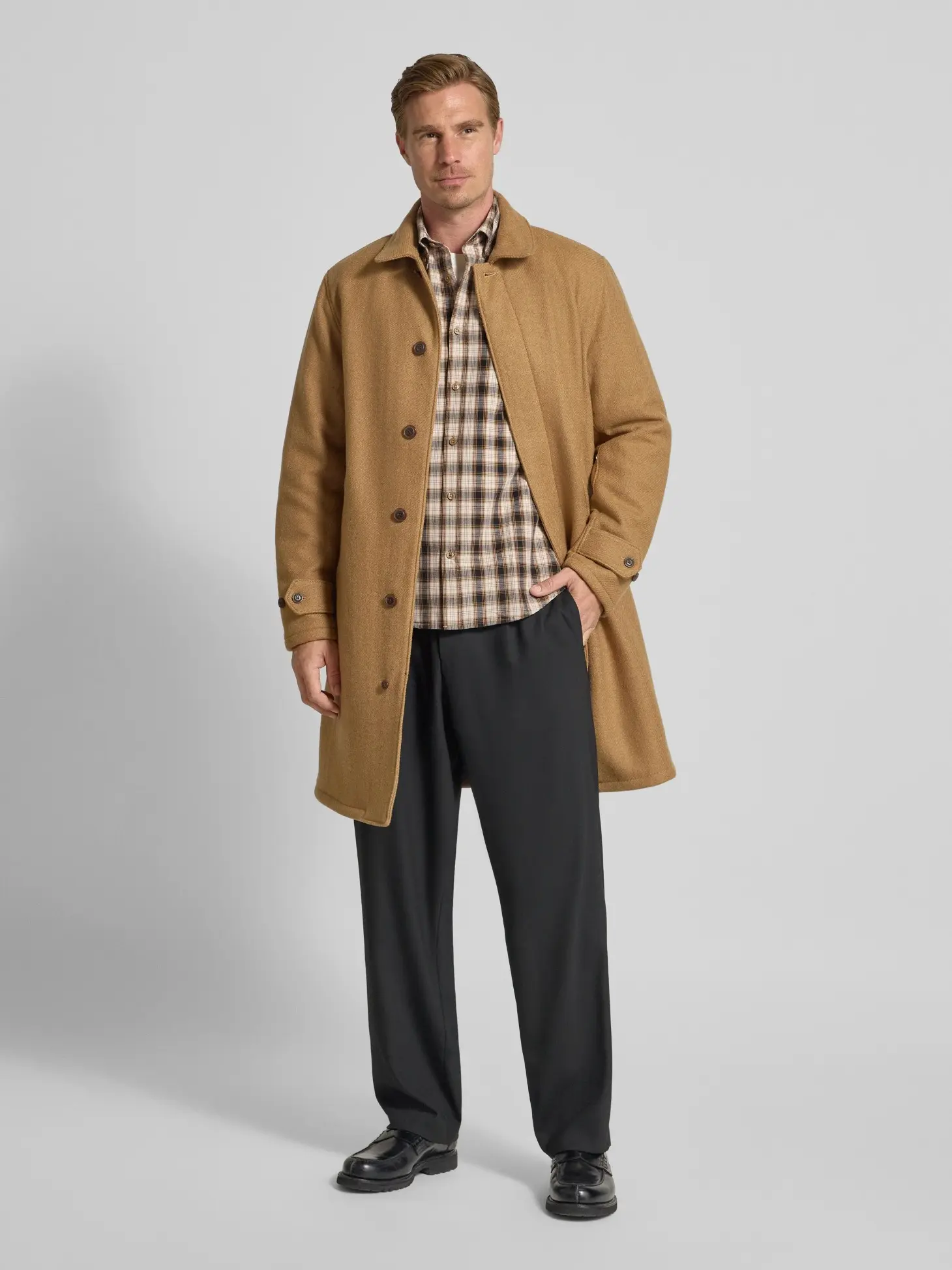 Рубашка прямая мужская