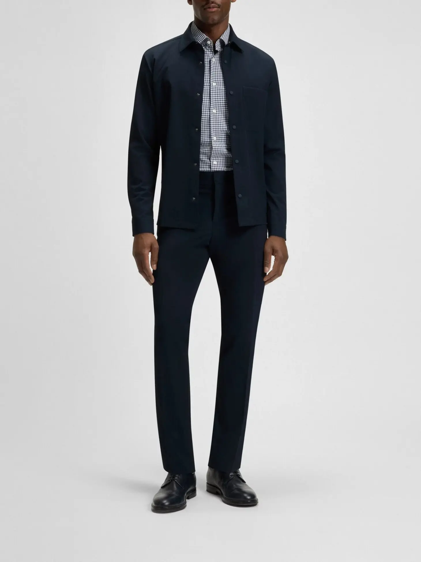 Рубашка прямая мужская