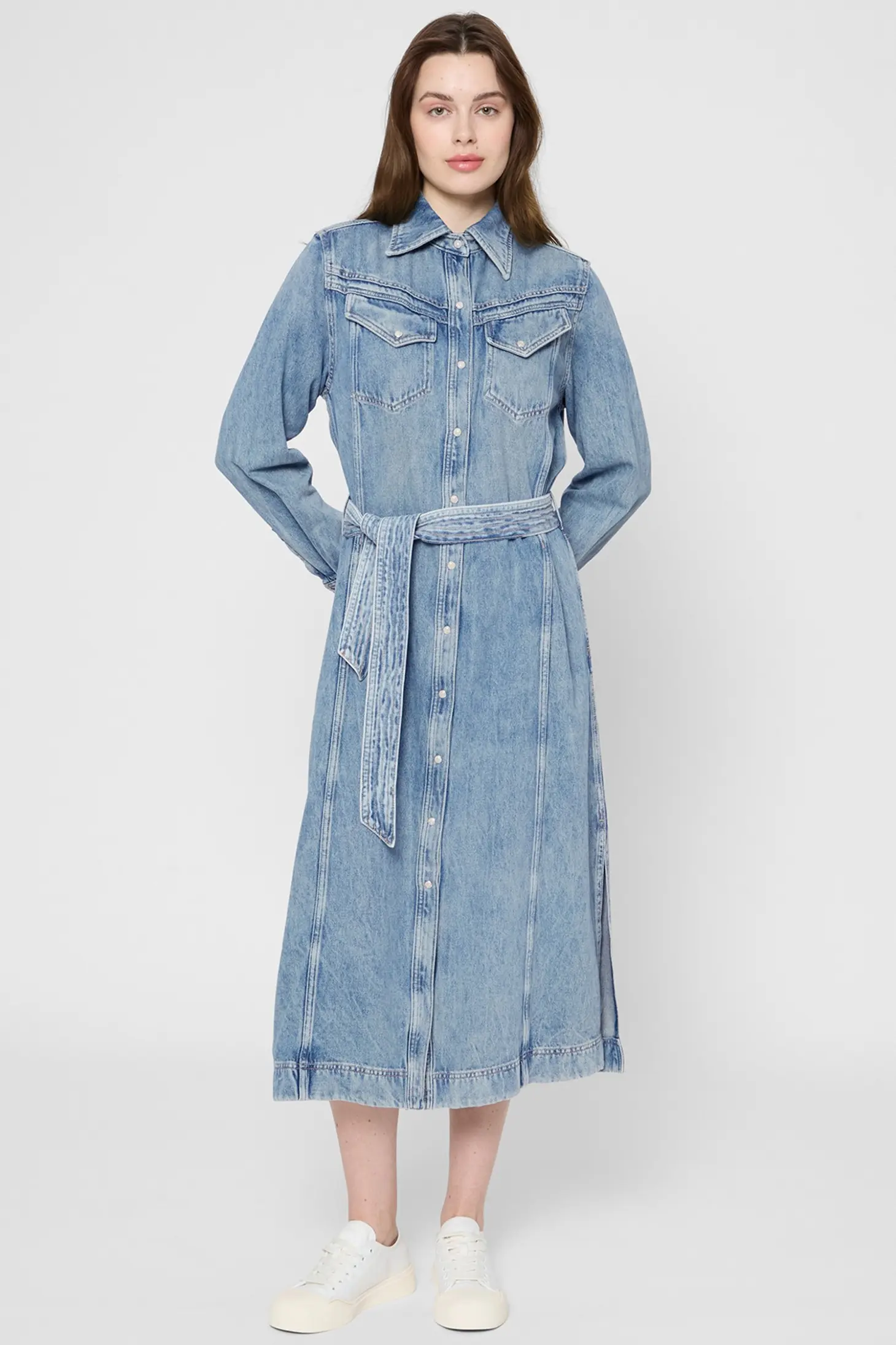 Платье миди женское