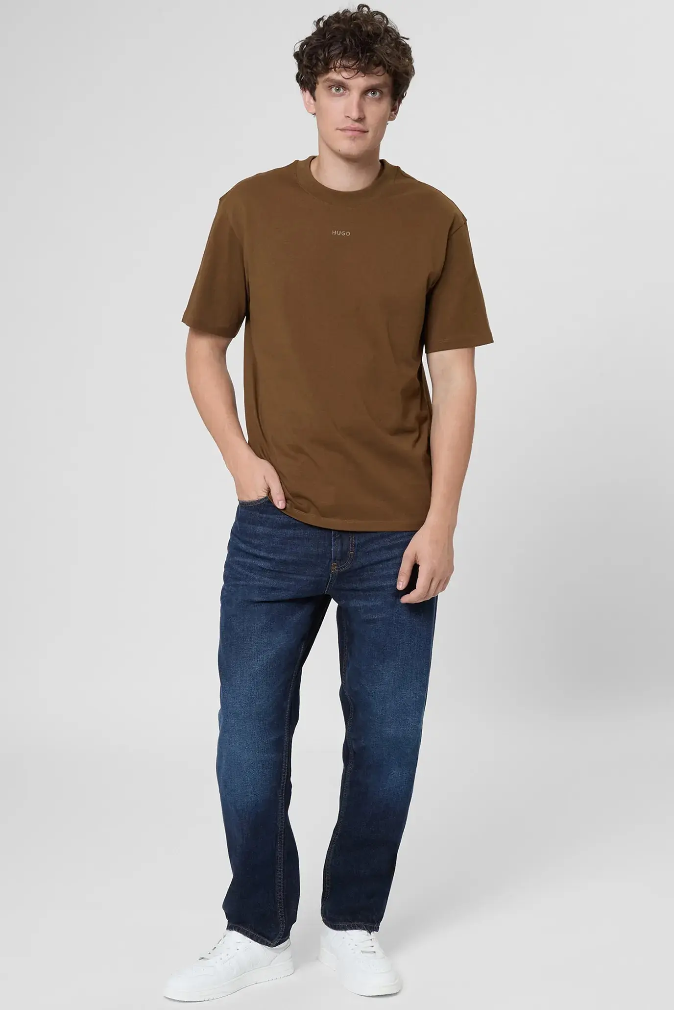 Джинсы прямые мужские