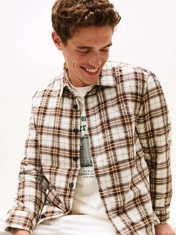 Рубашка прямая мужская