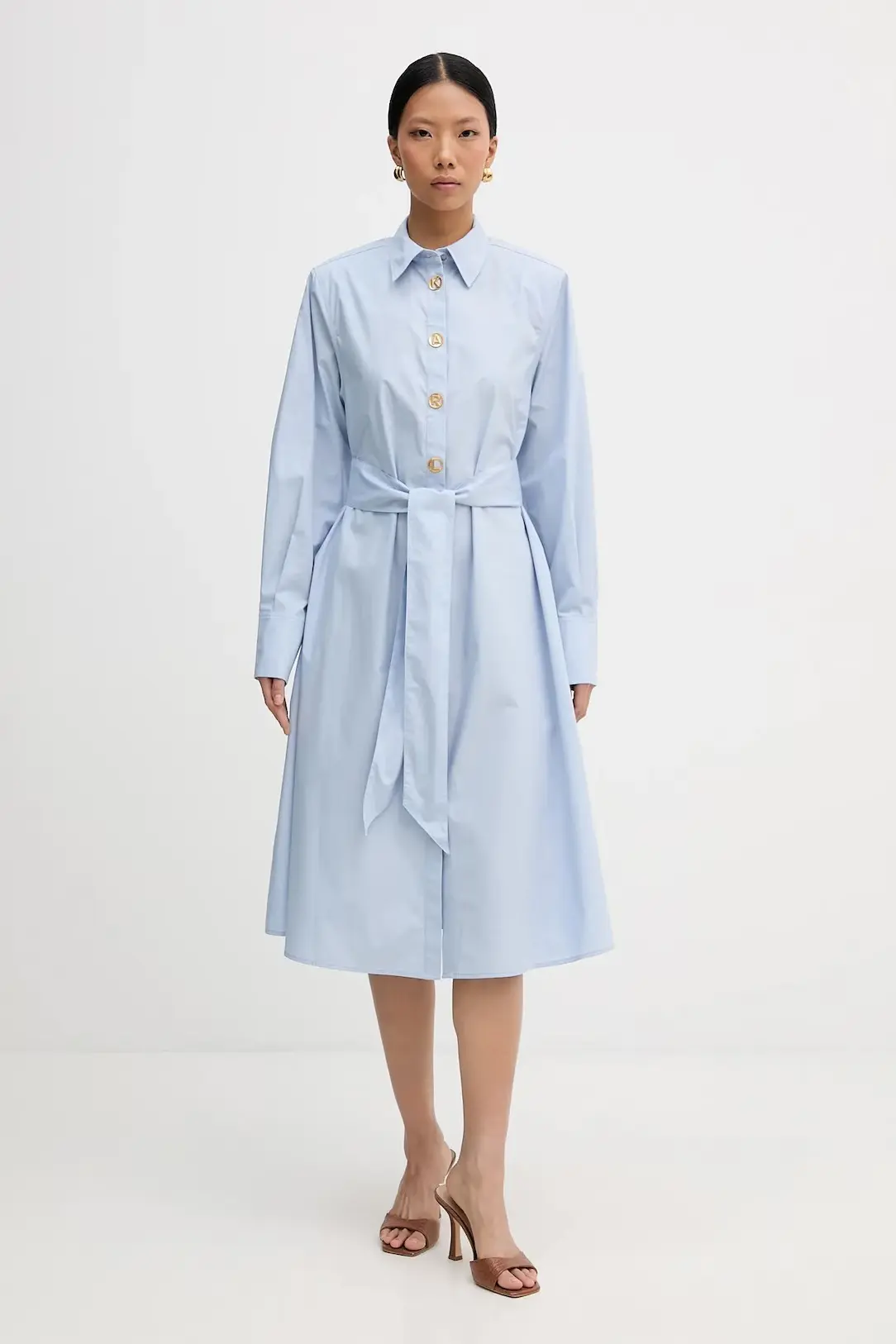 Платье миди женское