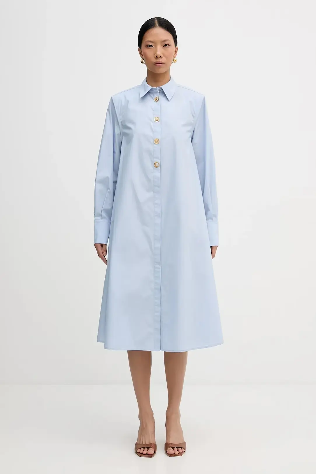 Платье миди женское