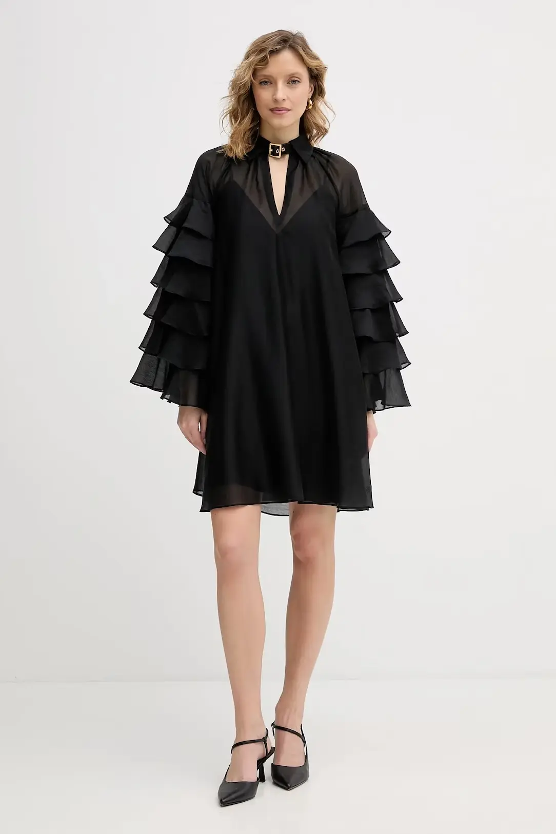 Платье мини женское