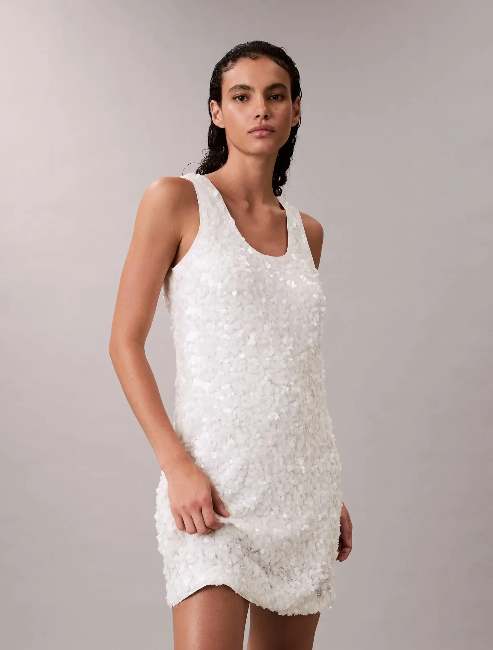 Платье мини женское