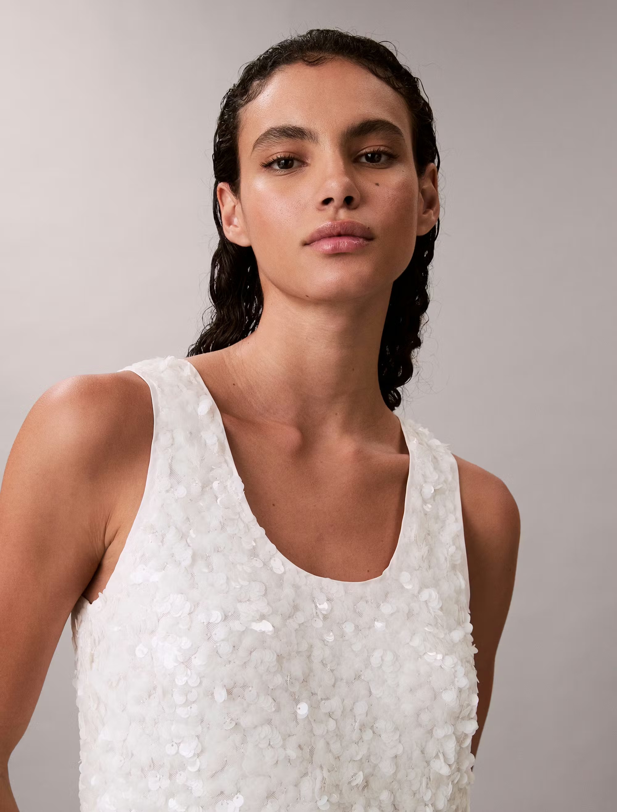 Платье мини женское