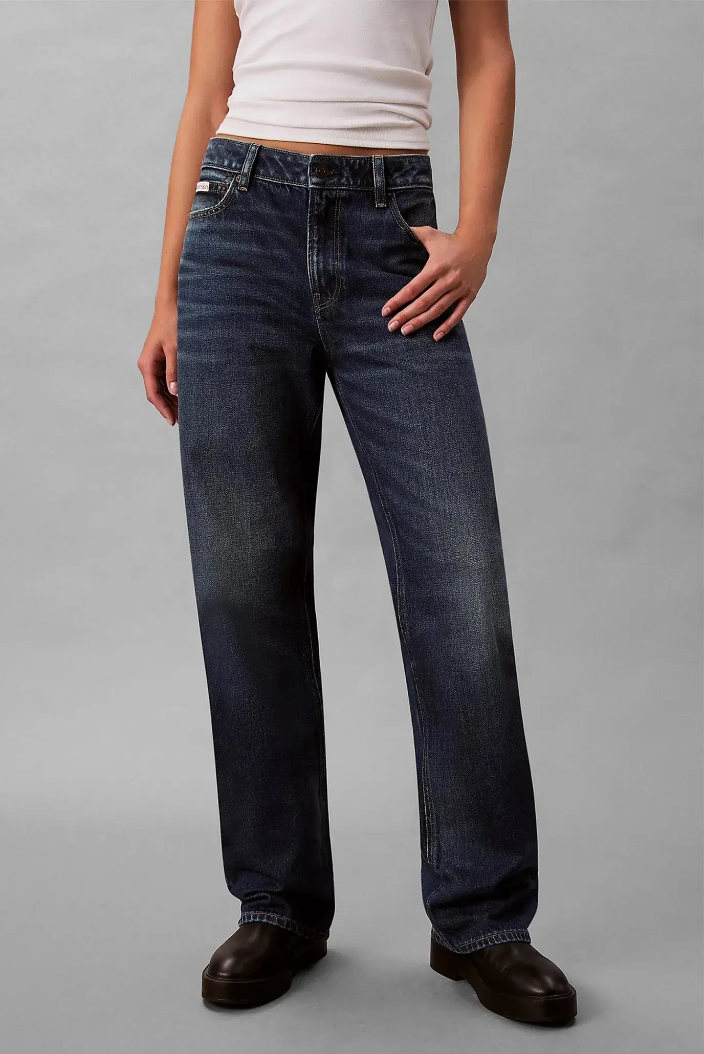 Джинсы прямые женские