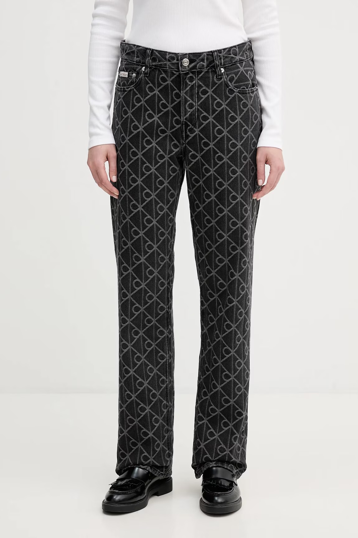 Джинсы прямые женские