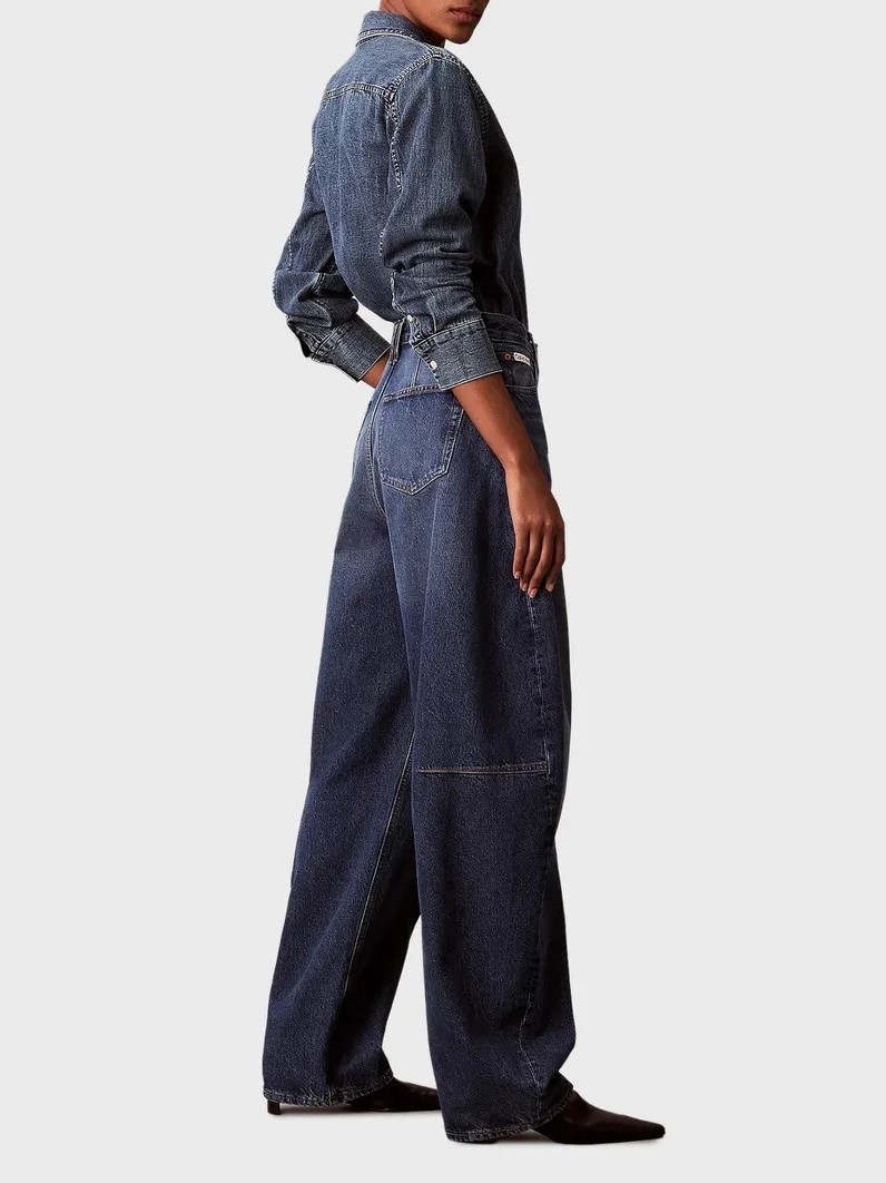 Джинсы широкие и клеш женские