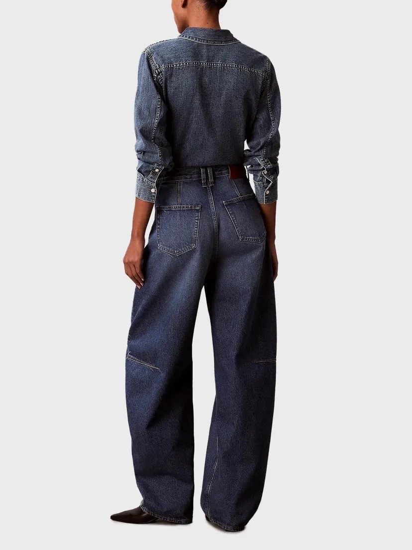 Джинсы широкие и клеш женские